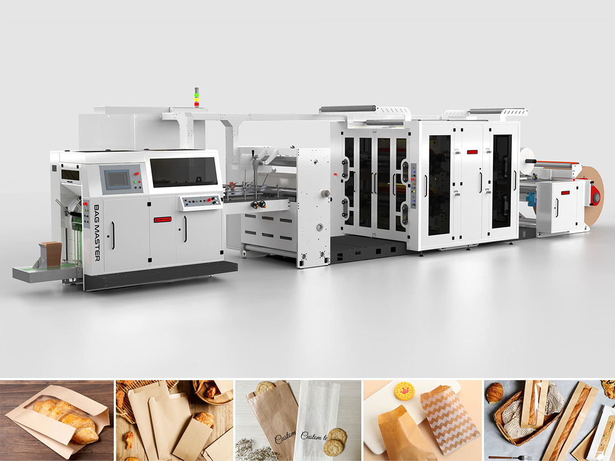 BAG MASTERL Flat and Satchel Paper Bag Machine